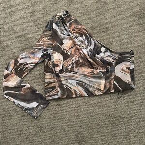 Zara One Shoulder top